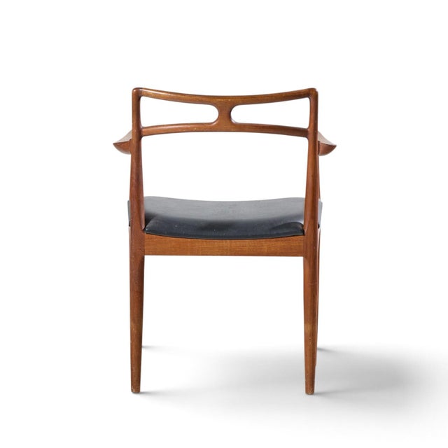 Johannes Andersen for Christian Linneberg Model 94 Mid Century Danish Teak Dining Chairs - Set of 4 For Sale - Image 14 of 17