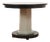 Wooden Round Table in Black Grey, 1930s For Sale