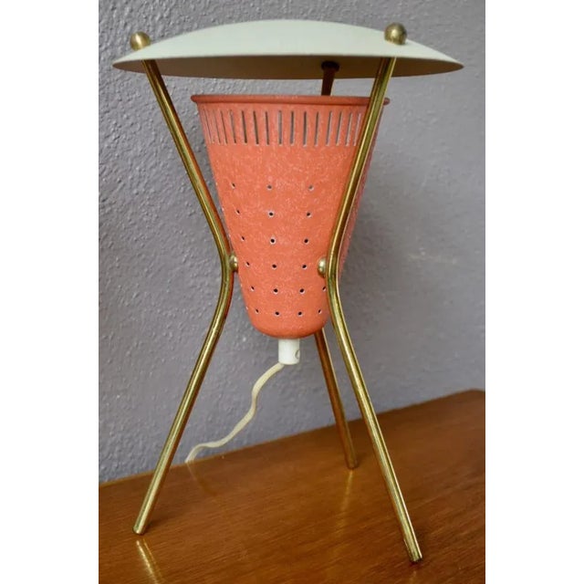 Contemporary Mid-Century Tripod Lamps, Set of 2 For Sale - Image 3 of 12