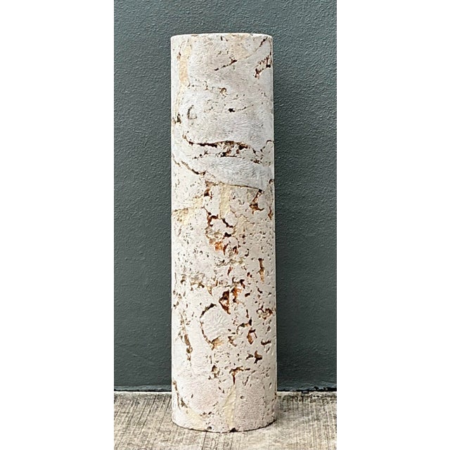 Vintage Coquina Stone Pedestal For Sale - Image 12 of 12