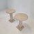 Italian Travertine Pedestals or Side Tables, 1980s, Set of 2 For Sale - Image 6 of 18