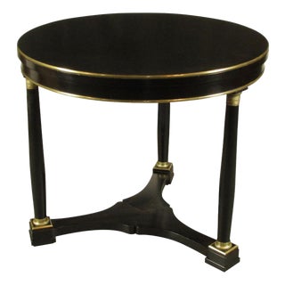 Late 19th Century French Empire Style Center Table For Sale