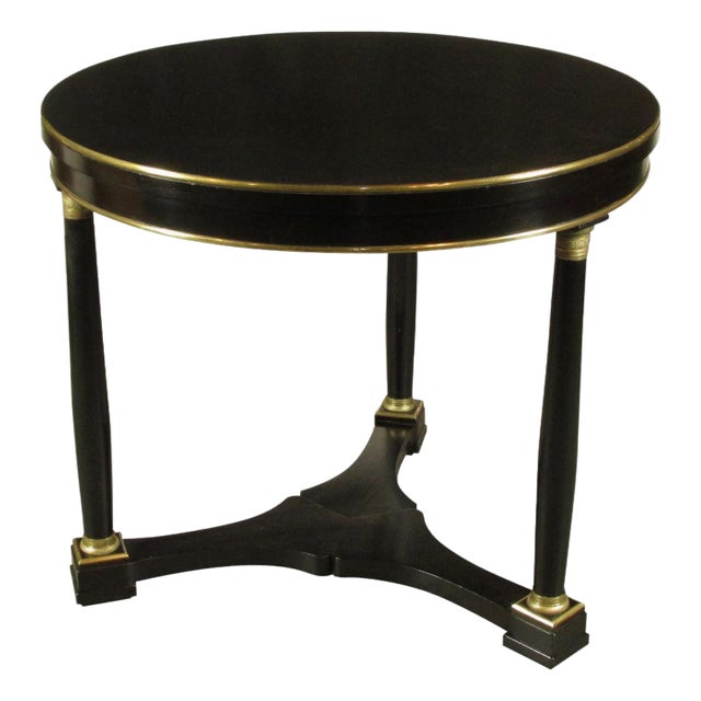 Late 19th Century French Empire Style Center Table For Sale