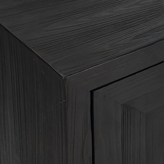 Black Geometric Cabinet For Sale In Sacramento - Image 6 of 9