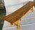 Mid-Century Modern Oversized 73" Mid-Century Curved Bamboo Sling Bench – Japanese Zen Style For Sale - Image 3 of 16