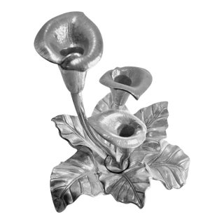 Lily Arthur Court Aluminum Candleholder For Sale