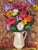 Oil Painting Still Life With a White Vase Egor Ktpatunov For Sale - Image 6 of 6