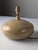 Brown Ceramic Table Lamp with Fern Leaf Herbier Motif in the style of Roger Capron, 1960s For Sale - Image 8 of 9