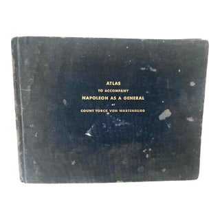 Rare 1942 Tactical Military Atlas Features the Official Institutional Presentation Bookplate of Brigadier General Sidney Rae Hinds (1900- 1991). For Sale