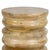 The Aria Wood Accent Table is a captivating natural beauty crafted from wood. Its ribbed, cylindrical shape is juxstaposed...