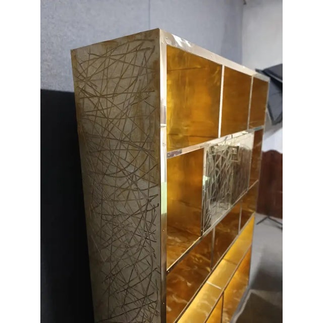 Artisan Elegance: Poplar Wood Pantry Covered in Brass** Kitchen, Living Room, Hotel Pantry In the world of interior...