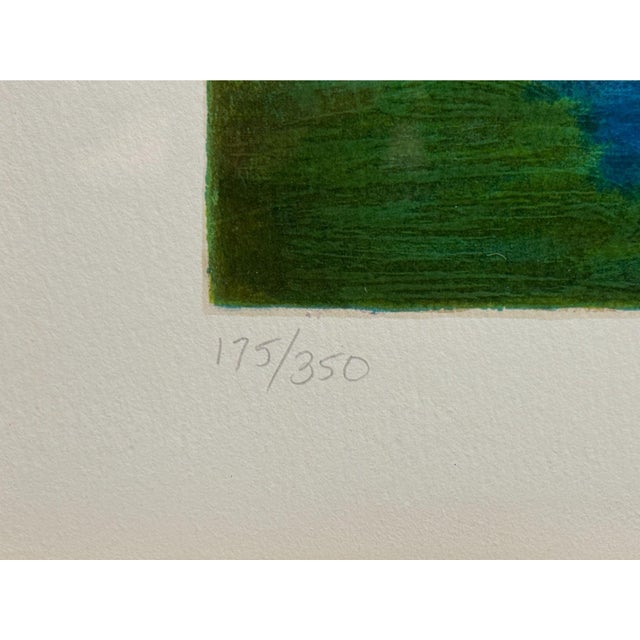 Barbara Wood, Art Deco, Monumental Oil on Paper, Usa, 20th C. For Sale - Image 4 of 15