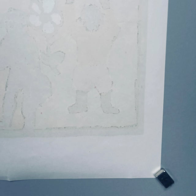 1967 Artist's Proof Signed and Numbered Abstract Figurative Print of Rasputin For Sale - Image 9 of 12