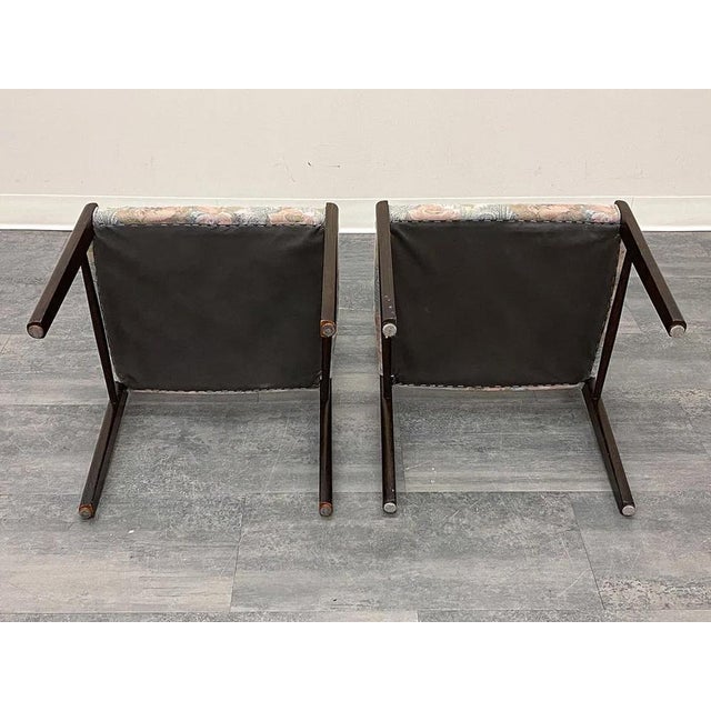 Set 4 Scandinavian Mid-Century Modern Dining Chairs For Sale In New York - Image 6 of 11