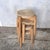 A charming set of four mid century stackable stools, crafted from solid beech with beautifully hand-woven natural rush...