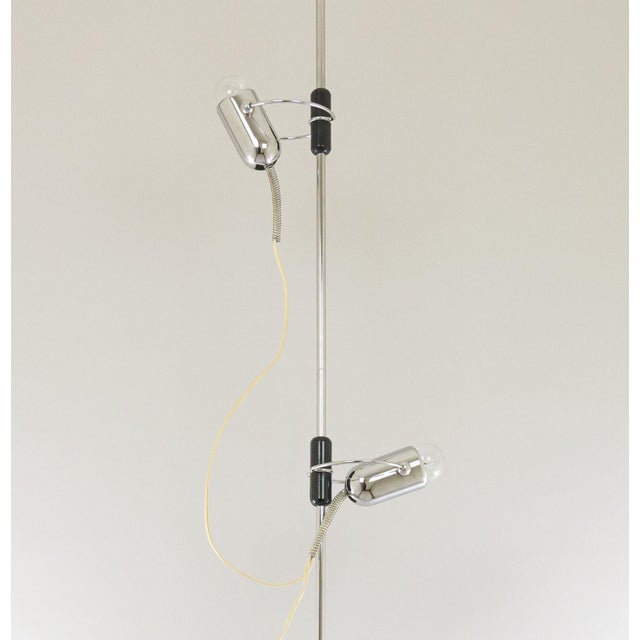 Chrome Floor Lamps by Francesco Fois for Reggiani, 1960s, Set of 2 For Sale - Image 12 of 16