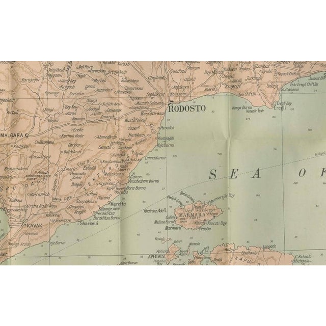 Traditional Daily Telegraph War Map, 1877 For Sale - Image 3 of 12