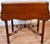 1950s English Chippendale Mahogany Drop-Leaf Side / Pembroke Table For Sale - Image 4 of 17