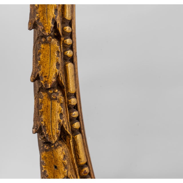 Early 20th Century Small Oval Gilt Composition Wall Mirrors, 1890s, Set of 2 For Sale - Image 7 of 15