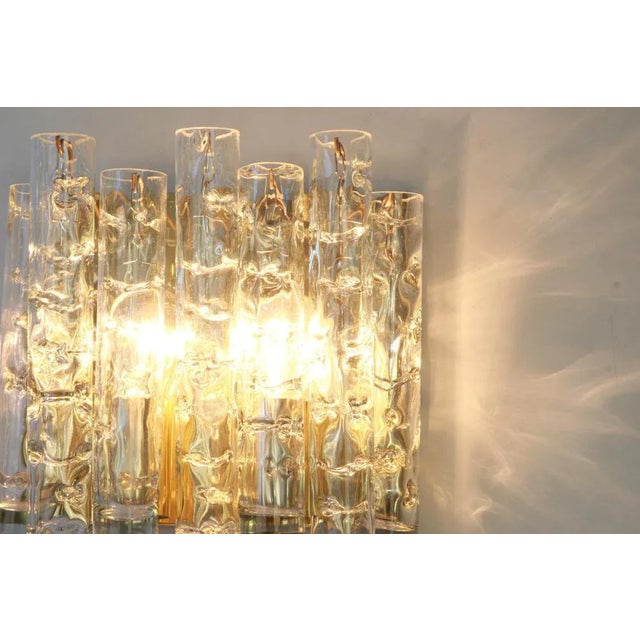 Large Murano Glass Wall Sconces by Doria, Germany, 1960s, Set of 2 For Sale - Image 6 of 8