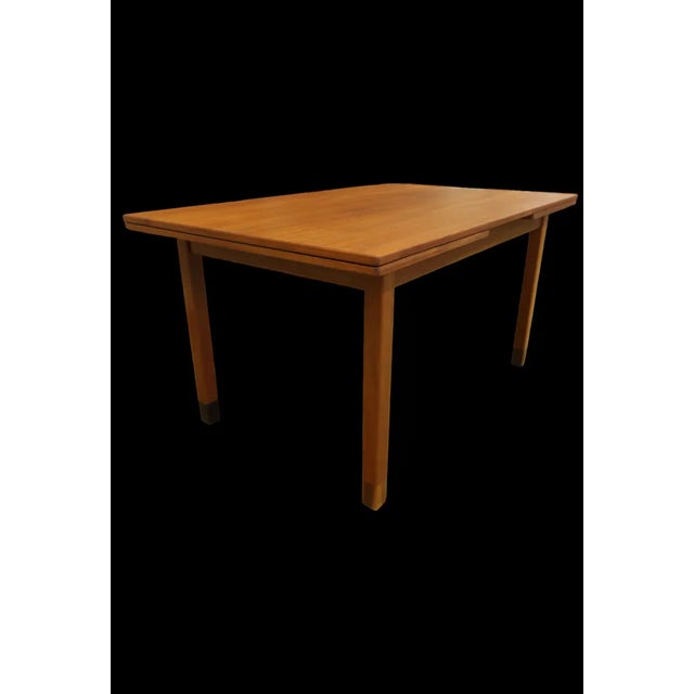 Wood Danish Teak Dining Table from Omann Jun For Sale - Image 7 of 11