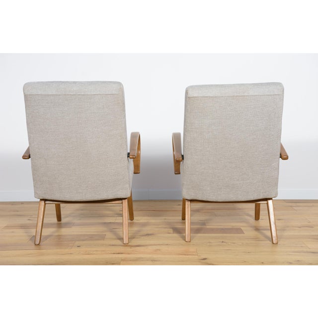 Set of Model 53 Armchairs by Jaroslav Smidek for Ton, 1960s For Sale - Image 6 of 18