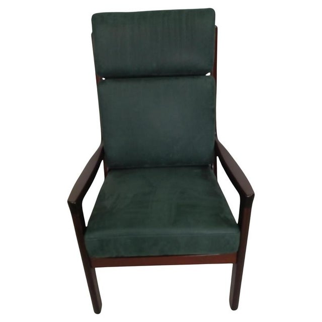 Mahogany Lounge Chair by Ole Wanscher, 1960s For Sale - Image 11 of 11