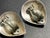 Mid 20th Century Mid 20th Century Pair of Native American Zuni Pueblo Artist Beon Wallace Multi-Stone Mosaic Inlay Earrings For Sale - Image 5 of 5