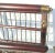 C. 1950s Cesare Lacca Design Mahogany and Brass Magazine Rack For Sale - Image 11 of 12