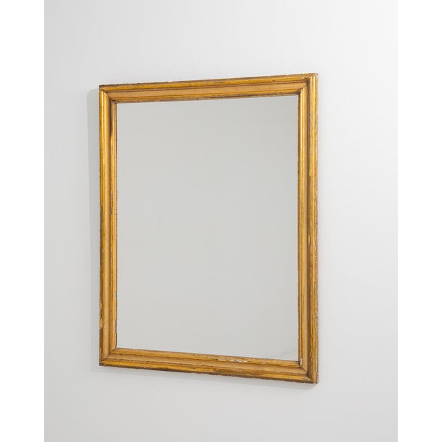 19th Century French Giltwood Wall Mirror For Sale - Image 4 of 8