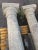Columns Antique Limestone - French Doric Style - A Pair For Sale - Image 4 of 5