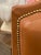 19th Century Pair of Louis XV Bergere Chairs Upholstered in Beige Leather For Sale - Image 4 of 18