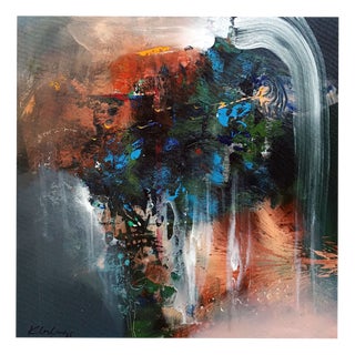 Ovidiu Kloska, The Mountain Whispering in the Air, 2025, Acrylic on Canvas For Sale