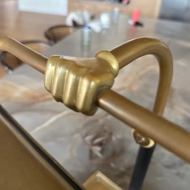 Vintage Chapman Brass Desk Lamp For Sale - Image 13 of 17