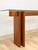 Vintage MCM Danish Teak Puzzle Console Table, Glass Top Mid Century, Entry Table, Danish Modern Sofa Table For Sale - Image 9 of 17