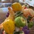 1980s Vintage Majolica Ceramic Fruit Centerpiece Bowl For Sale - Image 5 of 6