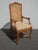 French Country Vintage French Country Cane Side Chair with Cushion For Sale - Image 3 of 13