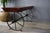 Mid 20th Century Vintage Rectangular Wooden and Metal Coffee Table, 1950s For Sale - Image 5 of 9