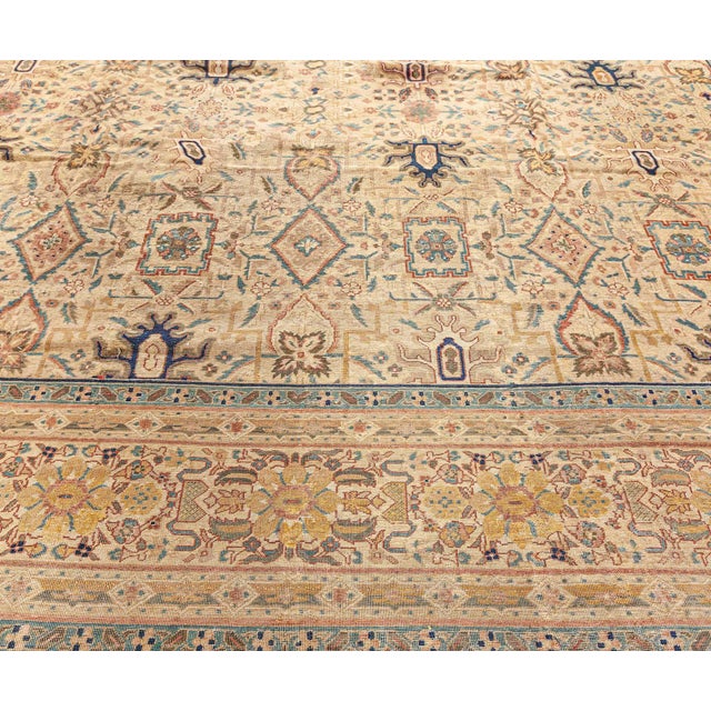 Antique Turkish Hereke Rug For Sale In New York - Image 6 of 8