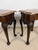 1940s Pair of French Louis XV Style Nightstands with Marble Tops For Sale - Image 5 of 15
