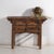 Antique Elm Console Table with Iron Hardware from Amaru For Sale - Image 9 of 11