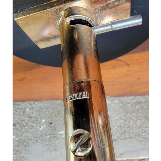 Mid-Century Modern Lightolier Brass Wall Sconces - A Pair For Sale - Image 13 of 14