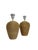 Mid-Century Modern French Table Lamps in Sisal Rope and Ceramic, 1970s, Set of 2 For Sale - Image 3 of 10