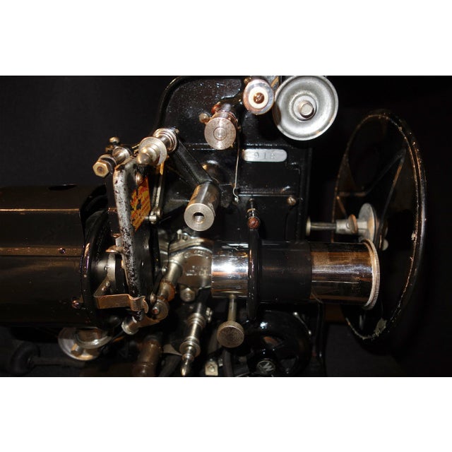 Antique Circa 1916 "New Premier Pathescope 28mm Cinema Projector" For Sale In Dallas - Image 6 of 13