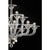 Contemporary Transparent Linear Murano Glass Chandelier by Simoeng For Sale - Image 3 of 7