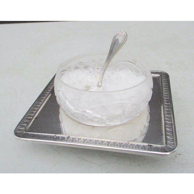 Vintage Italian 800 Silver Salt Cellar For Sale In New York - Image 6 of 7