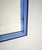 Mid-Century Modern Crystal Art Glass Blue Wall Mirror, Italy, 1960s For Sale - Image 10 of 16
