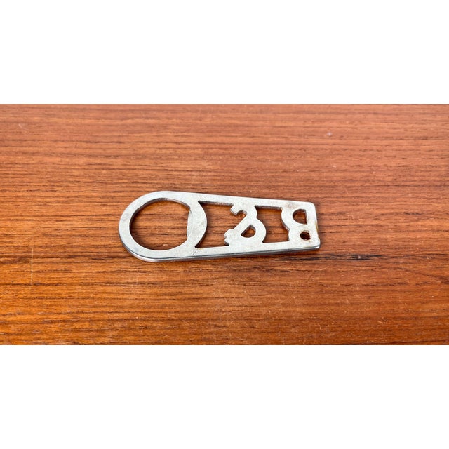 Vintage Danish Metal Bottle Opener from Bang & Olufsen, 1970s For Sale - Image 5 of 12