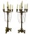 French Empire Bronze Candelabras -a Pair For Sale - Image 12 of 12