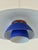 Blue PH 4/3 Pendant Lamp by Poul Henningsen for Louis Poulsen, Denmark, 1970s For Sale - Image 10 of 18